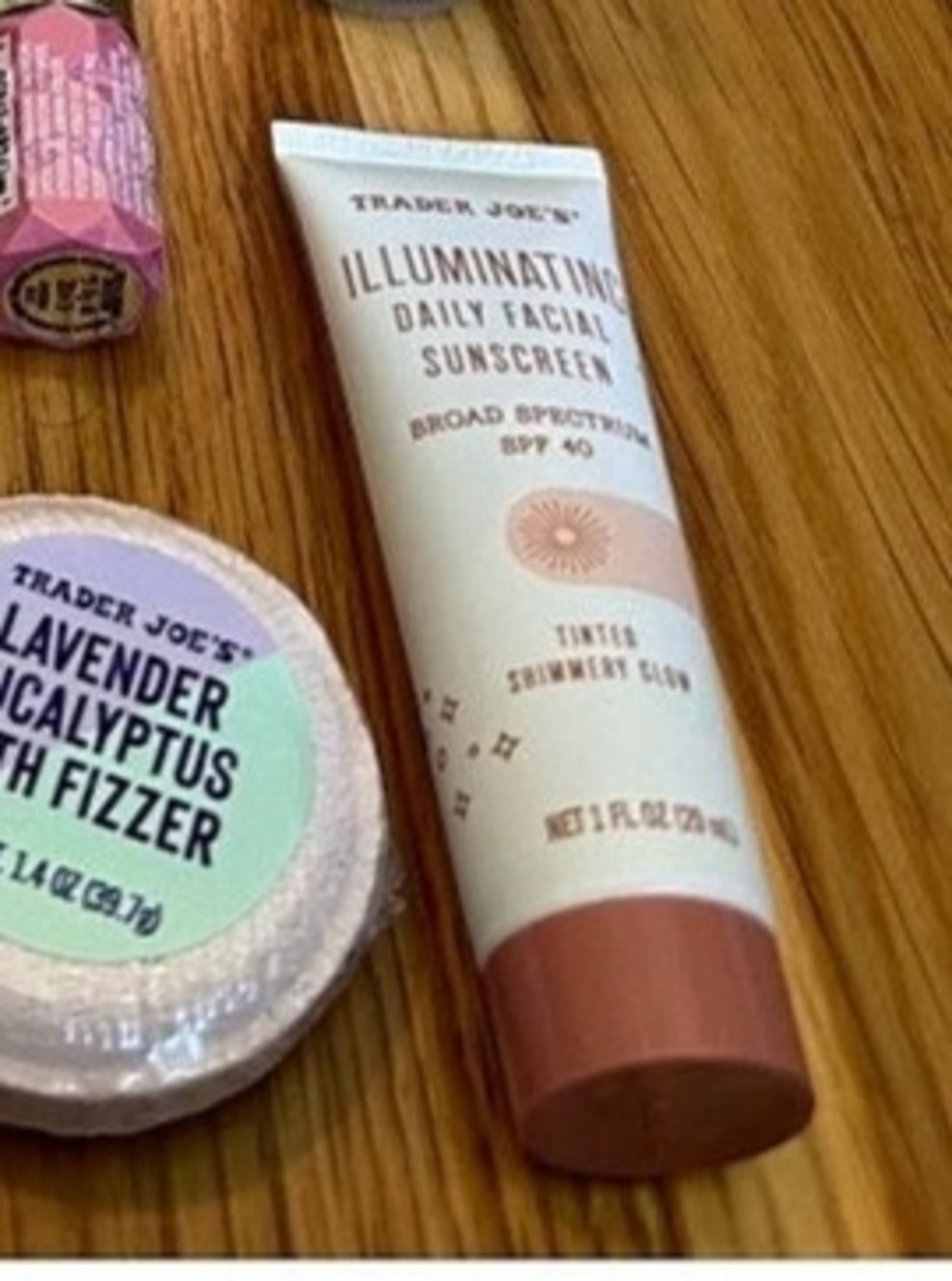 Trader Joe's Illuminating Daily Facial Sunscreen SPF 40